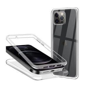 Coque 360° en Silicone pour iPhone 13