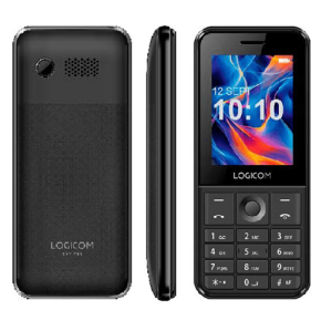 Téléphone Portable Logicom Kay 244 4G Noir