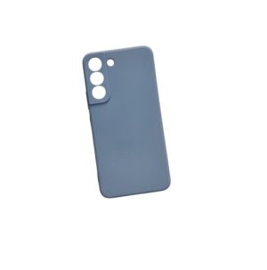 Etui en Silicone pour Galaxy S22 Bleu