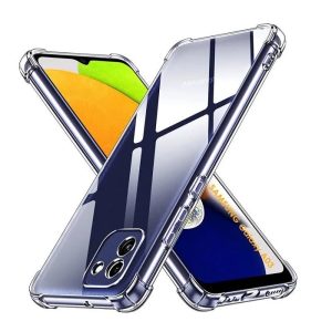 Etui en Silicone Pour Samsung A03 Transparent