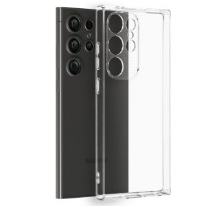 Etui en Silicone  Compatible avec Samsung Galaxy S24 Ultra  – Transparent