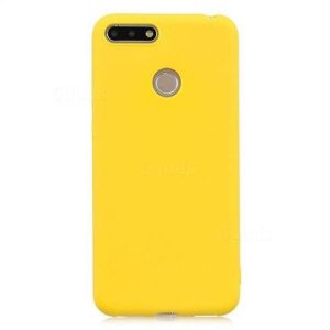 Etui en silicone compatible avec Huawei Y6 2018