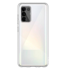 Coque en Silicone pour Samsung A02s – Transparent