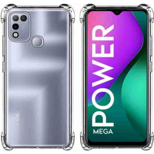 Coque en silicone transparent pour infinix Hot10 lite