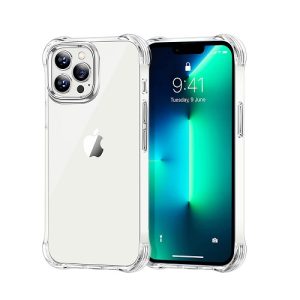 Coque en silicone transparent pour iphone 13 pro