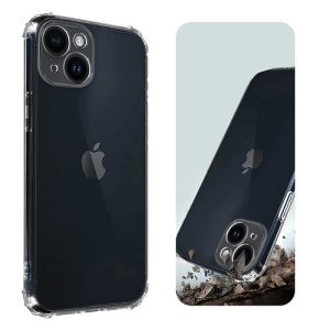 Coque en silicone transparent pour iphone 14