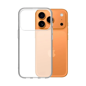 Coque en silicone transparent pour iphone 17 pro max