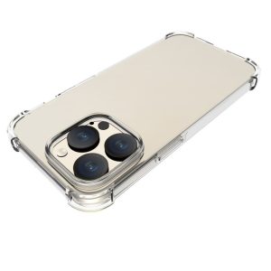 Coque en silicone transparent pour iphone 15 pro max