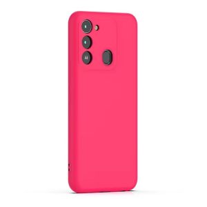 Etui en Silicone Compatible avec Tecno Spark go 2022 Rose