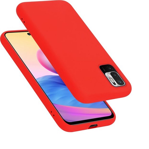 Coque en Silicone pour Redmi Note 10 - Rouge