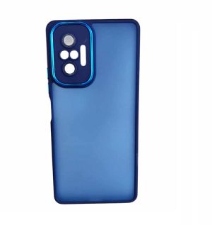 Etui en Silicone Compatible avec Xiaomi Note 10 PRO 4G Bleu